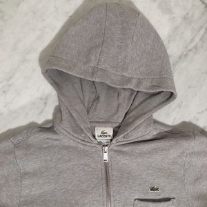 Lacoste zip up hoodie